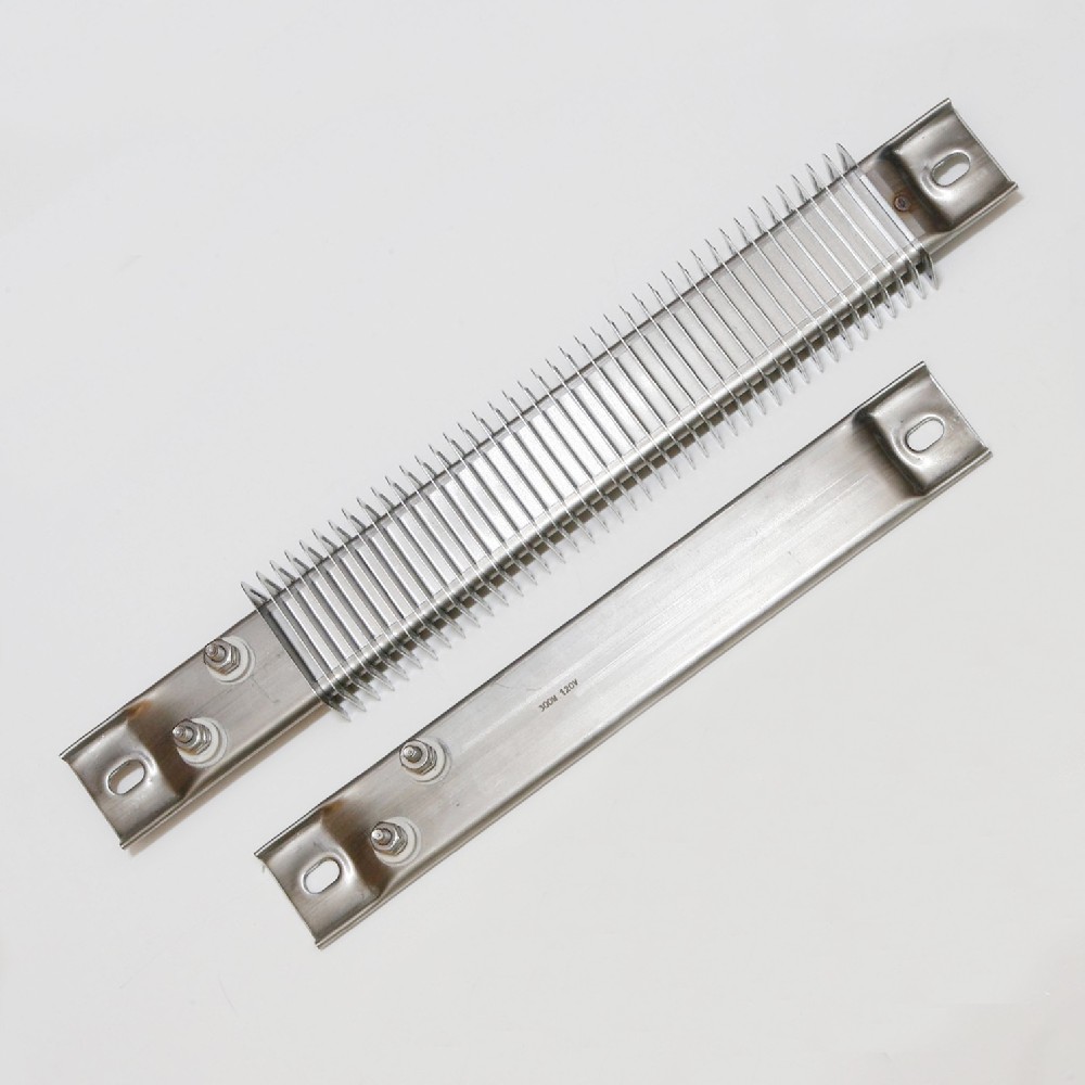 Finned Ceramic Strip Heater for OEM Packaging Machinery