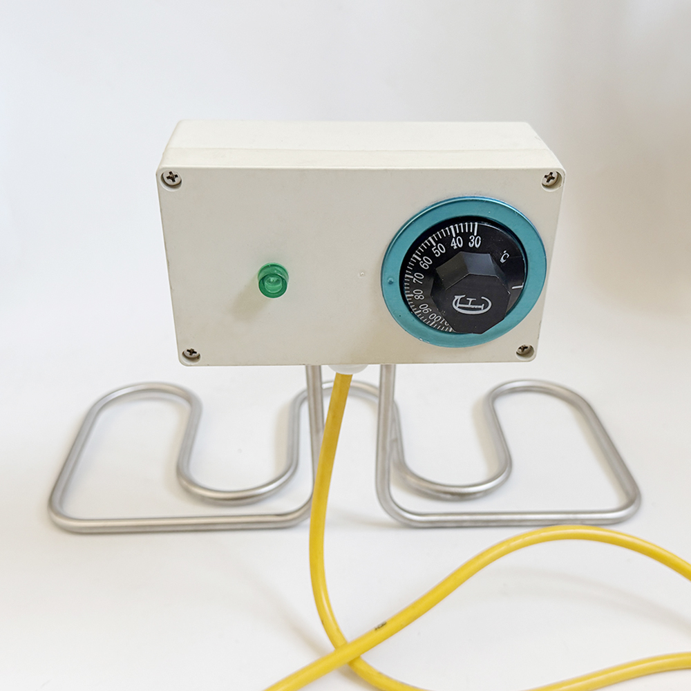 Righ Angle Over the Side Immersion Heater with Thermostat Temperature Controller