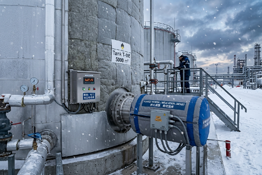 How to Select Immersion Flange Electric Heaters for Oil Storage Tank Insulation & Anti-Freezing？