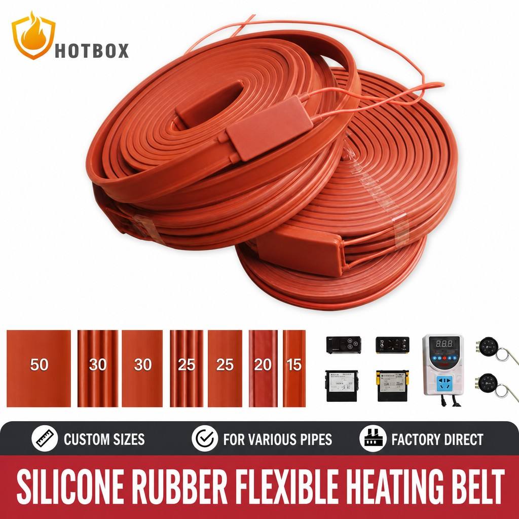silicone heating belt for cold storage.jpg